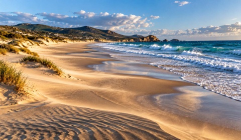 Peščana plaža nikada nije potpuno ista - kako talasi i vetar menjaju njen oblik?