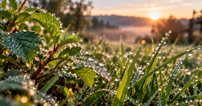 Rosa se pojavljuje tokom noći, a ujutru nestaje - kako nastaje ovaj tanki sloj vode?