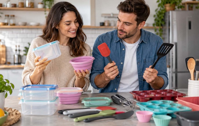Plastika ili silikon - kako se razlikuju kao materijali za kuhinjske predmete?