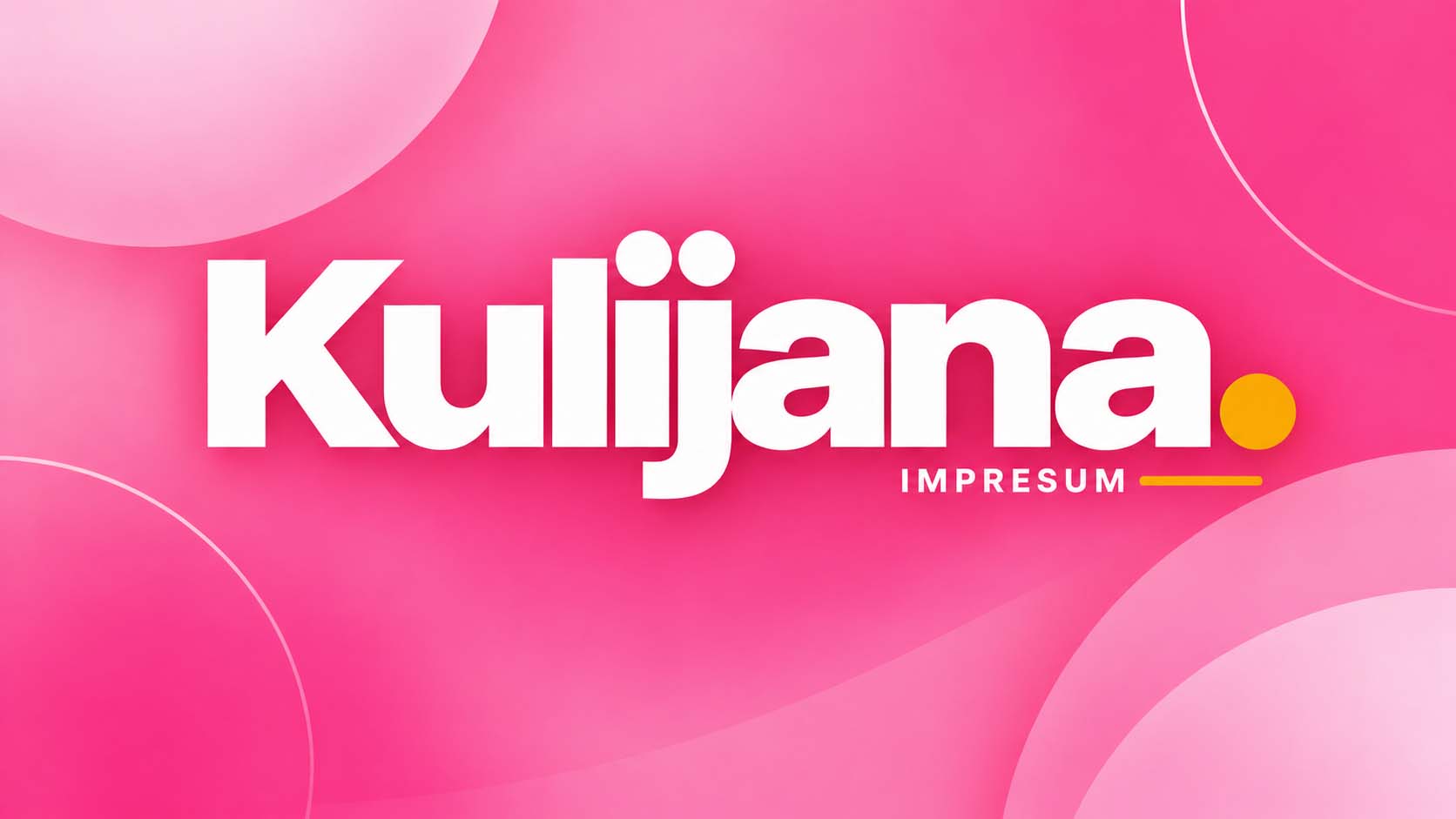kulijana, kulijana.rs, impresum