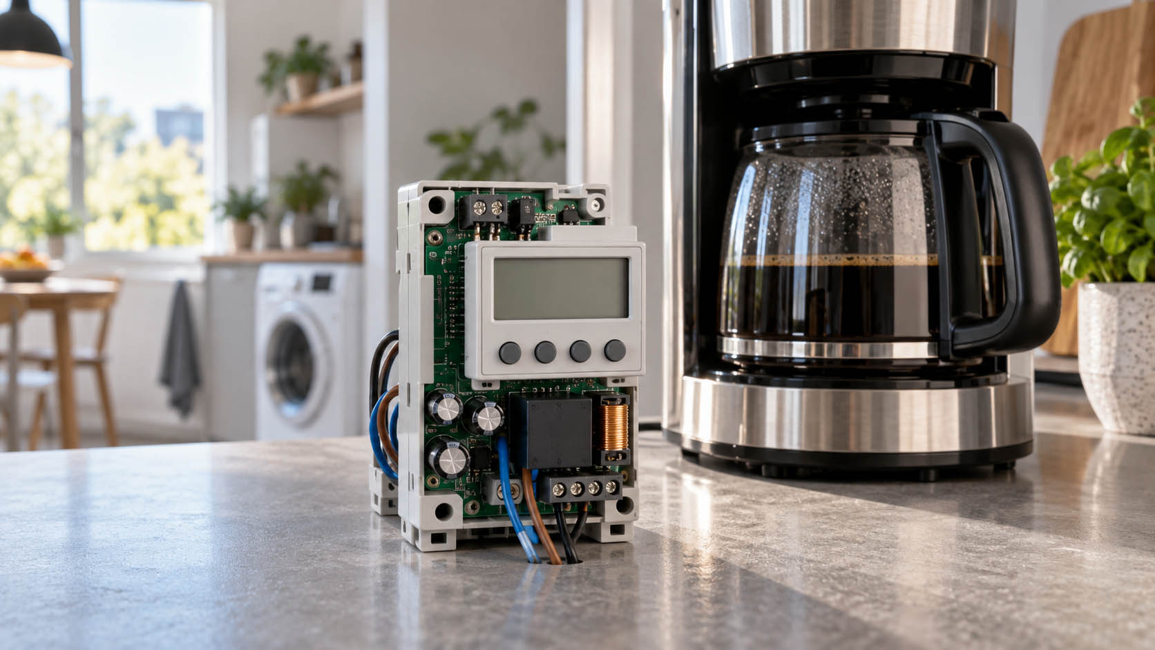 elektronski tajmer, merenje vremena, kvarcni oscilator, upravljačko kolo, relej, programiranje vremena, real-time clock, izlazni stepen, vremenski interval TAGS KAKO, elektronski tajmer, merenje vremena, kvarcni oscilator