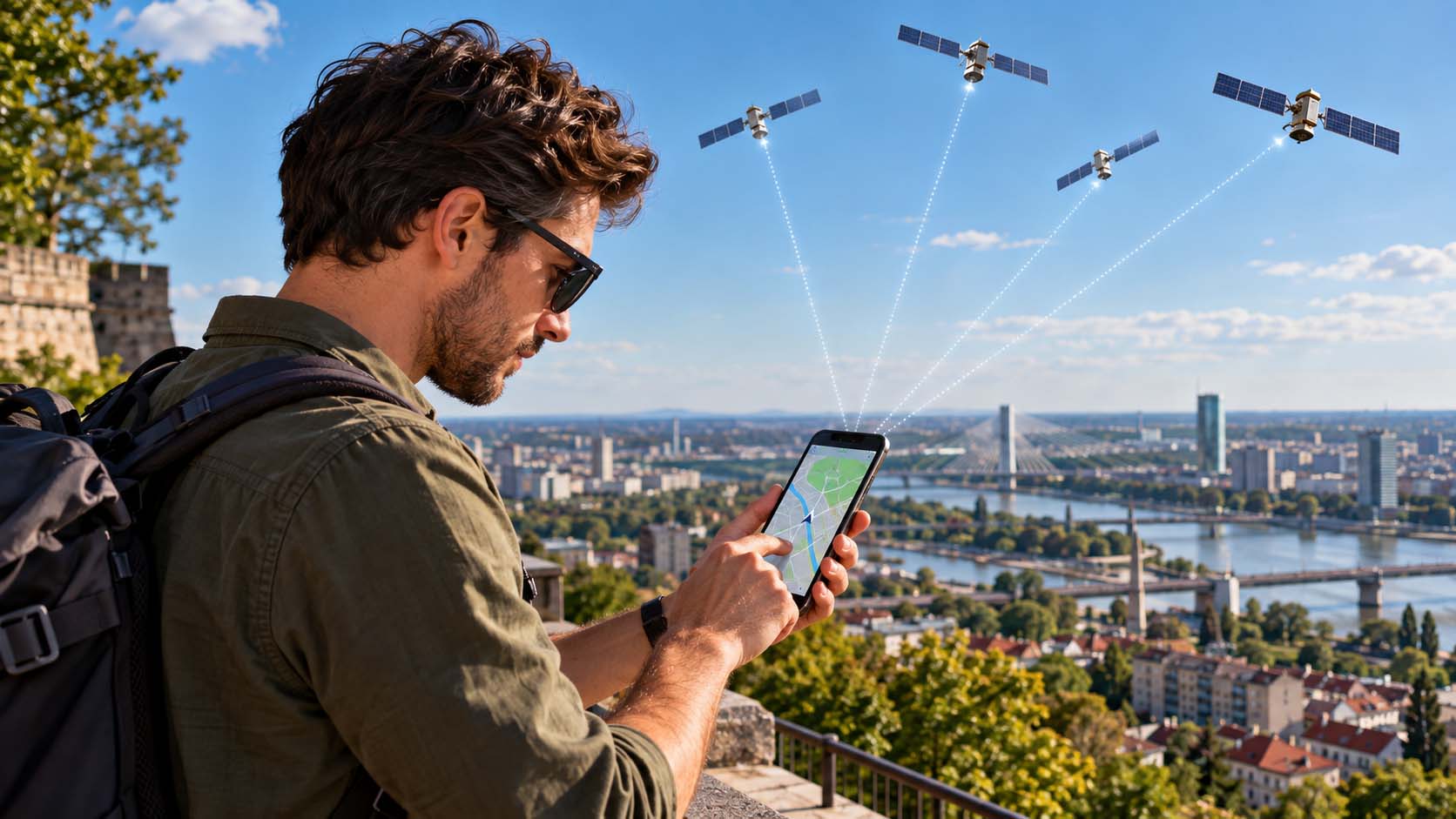 GPS lokacija, kako radi GPS, satelitski signal, određivanje položaja, GPS sateliti, koordinate, navigacija, prijemnik, lokacija