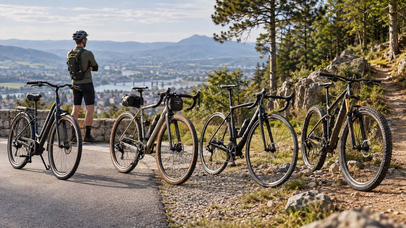 bicikl, teren, gradski bicikl, gravel bicikl, drumski bicikl, MTB, gume, suspenzija, prenos