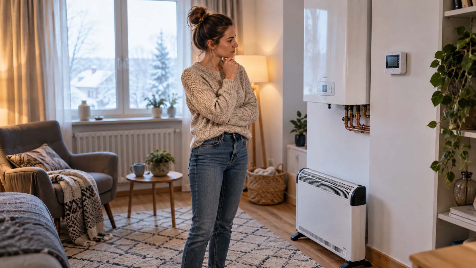 grejanje male prostorije, izbor grejanja, električno grejanje, termostat, konvektor, mala soba, potrošnja energije, brzo zagrevanje