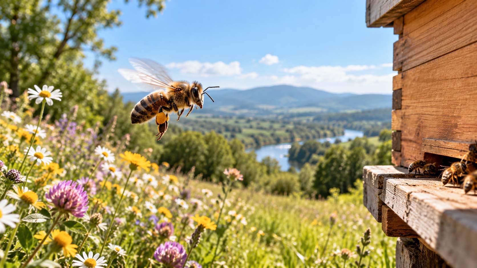 orijentacija pčele, pčela, košnica, Sunce, vizuelni orijentiri, navigacija, putna integracija, miris, pamćenje, pravac