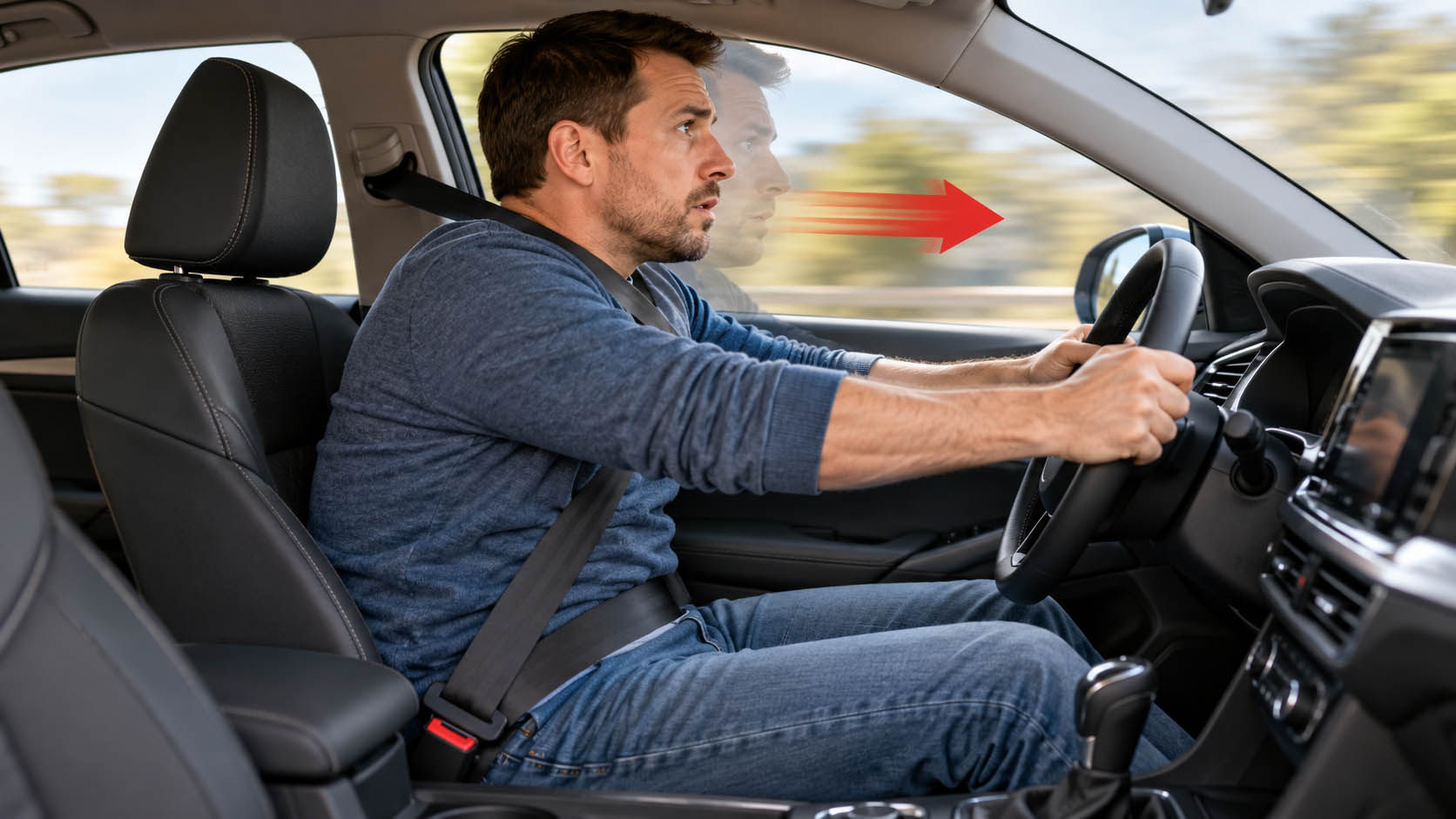 sigurnosni pojas, naglo kočenje, inercija, bezbednost u automobilu, zaštita putnika, saobraćajna bezbednost, vazdušni jastuk, pravilno vezivanje pojasa, sudar TAGS KAKO, sigurnosni pojas, naglo kočenje, bezbednost u saobraćaju