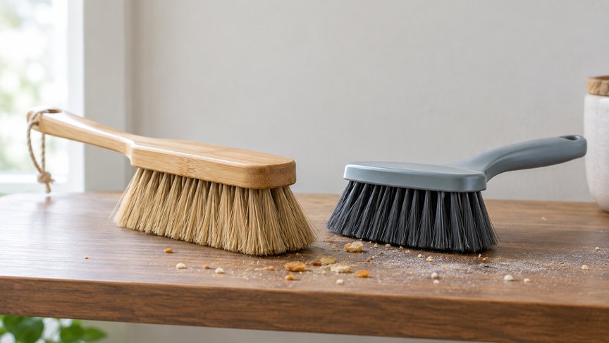 bambusova četka za prašinu, plastična četka za prašinu, mrvice sa polica, čišćenje polica, održavanje četke, kulijana, kulijanars
