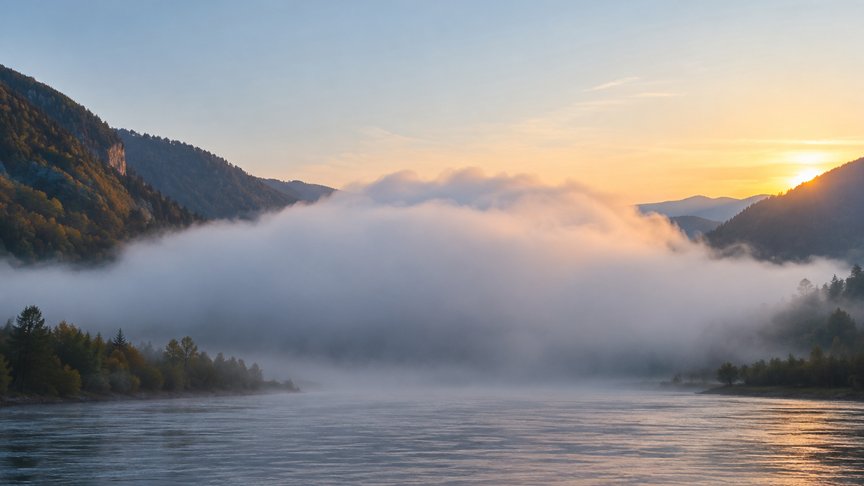 magla, reka, dolina, vodena para, jutarnja magla, temperatura, kulijana, kulijanars