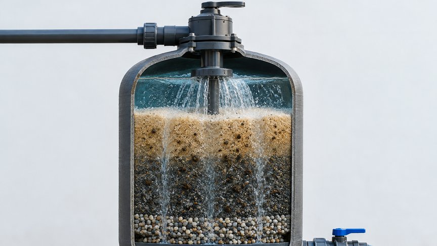peskovit filter, filtracija vode, zamućenje vode, suspendovane čestice, mehaničko filtriranje, kulijana, kulijanars
