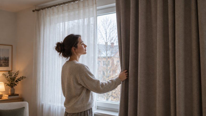 Obična ili termalna zavese: Šta više zadržava toplotu uz prozor