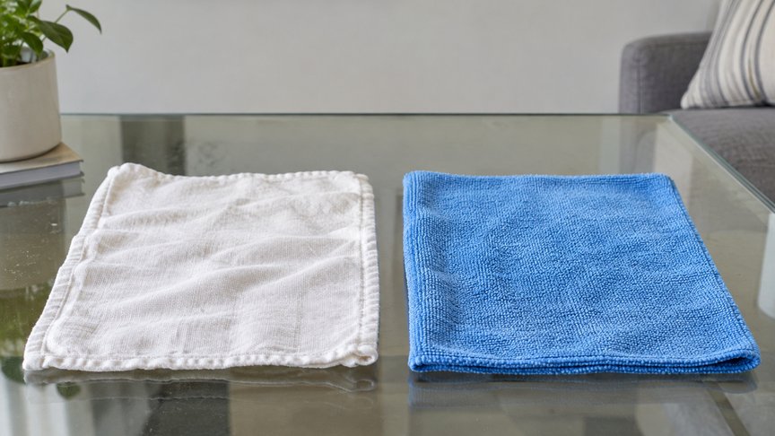 pamučna krpa, mikrofiber krpa, brisanje prašine, staklo, ogledalo, čišćenje, kulijana, kulijanars