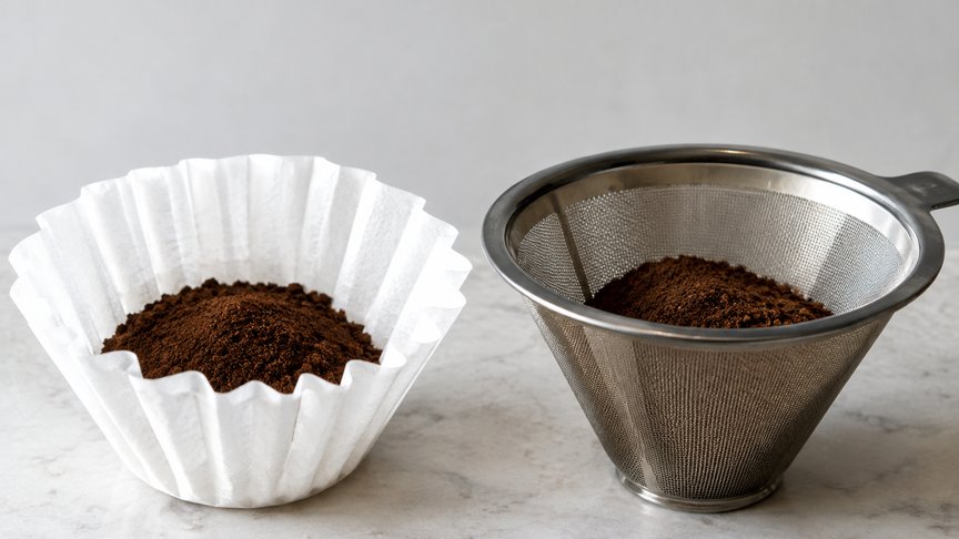 papirni filter za kafu, metalni filter za kafu, ukus kafe, održavanje filtera, driper, priprema kafe, kulijana, kulijanars